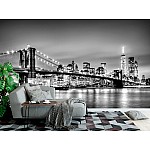 Brooklyn Bridge och Manhattans skyline Brooklyn Bridge och Manhattans skyline