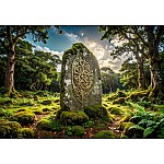AI-Fototapet Keltisk Väktare