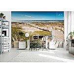 Boho-Stil Strandpromenad