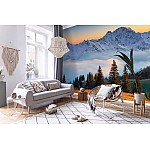 Landscape Mountain Snow Forest Landscape Mountain Snow Forest