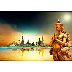 Asiatisk Thailand Buddha Asiatisk Thailand Buddha
