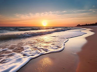 Fototapet Coastal Bliss