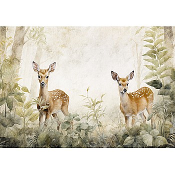 Fototapet Deer Duo