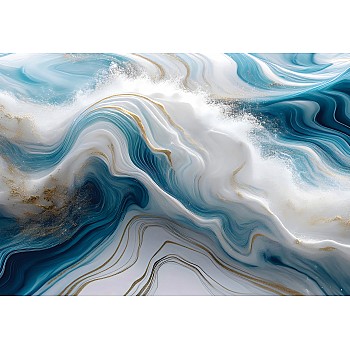 Fototapet Abstract Ocean Waves