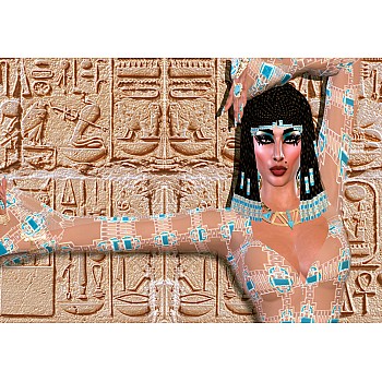 Fototapet "Cleopatra i Egypten"
