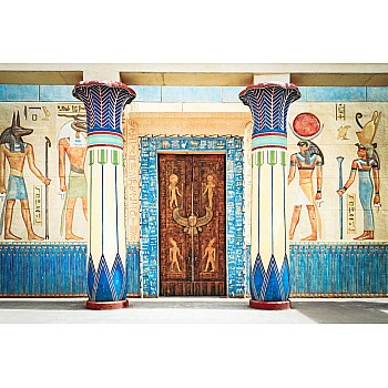 Fototapet "Forntida egyptisk stenmålning"
