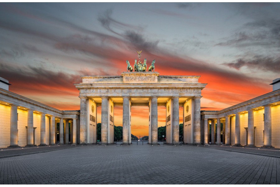 Wallpaper Mural Brandenburg Gate