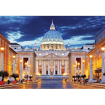 Fototapet den påvliga basilikan sankt Petrus i Vatikanen 