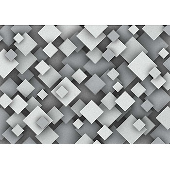 3d rutor grå bild fototapet 