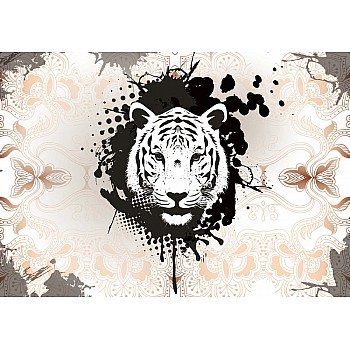 Fototapet "Modern Tiger Design"  