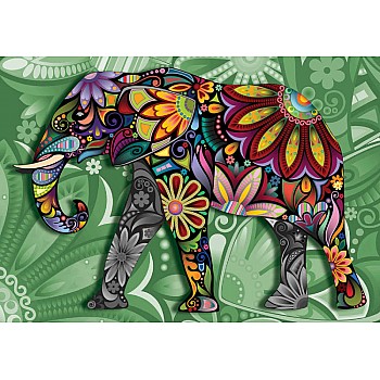 Psykedelisk Elefant