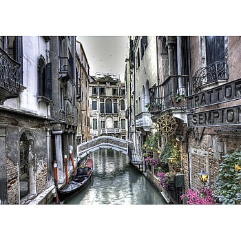 Venice canal photo wallpaper 