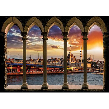 Istanbul Turkey Stone Archway View Photo Wallpaper Mural 
