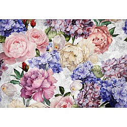 Designer Wall Mural 13513v8 - Flowers rose art