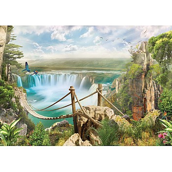 Magisk Djungel Vattenfall