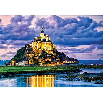 Mont Saint Michel Castle France Photo Wallpaper Mural 