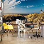 Kustpromenad Bland Sanddyner Kustpromenad Bland Sanddyner