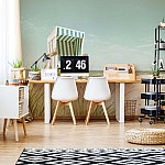 Pastellfärgad Sandstrand