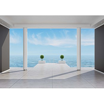 3D-Penthousevy Hav & Himmel