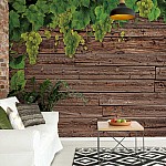 Trätextur vindruvor fototapet Trätextur vindruvor fototapet