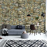 Stenmur fototapet Stenmur fototapet