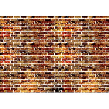 Brick vägg fototapet 