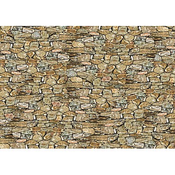 Rustik stenmur fototapet 