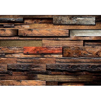 Trätextur fototapet 