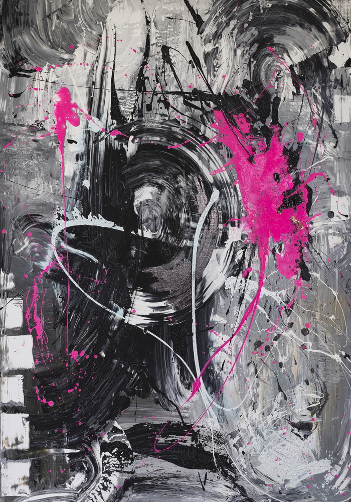 Fototapet "Rosa Harmoniburst" Fototapet Rosa Harmoniburst