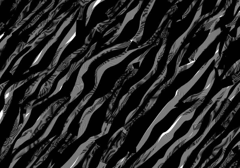 3d abstrakt svart textur fototapet